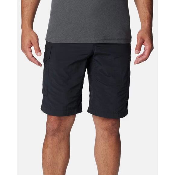 Columbia Men’s Black Silver Ridge 10” Inseam Cargo Shorts 42 NWT - Picture 3 of 9